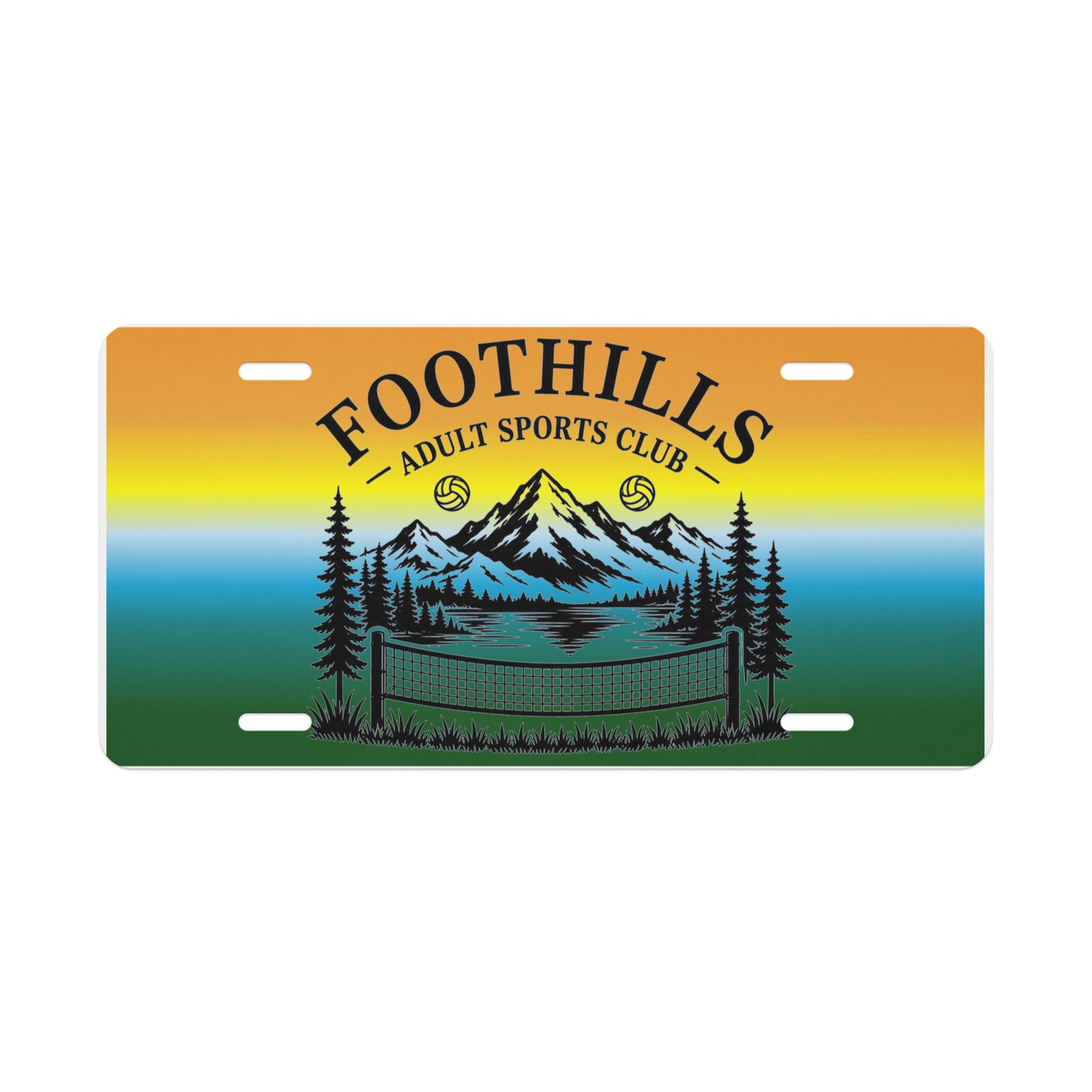 Vanity license plate