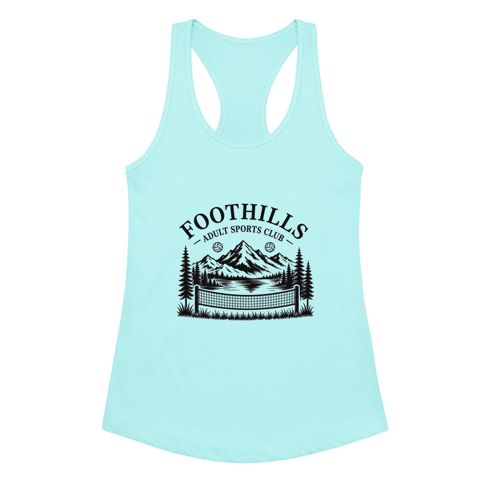 Women’s fitted racerback tank top - Image 6