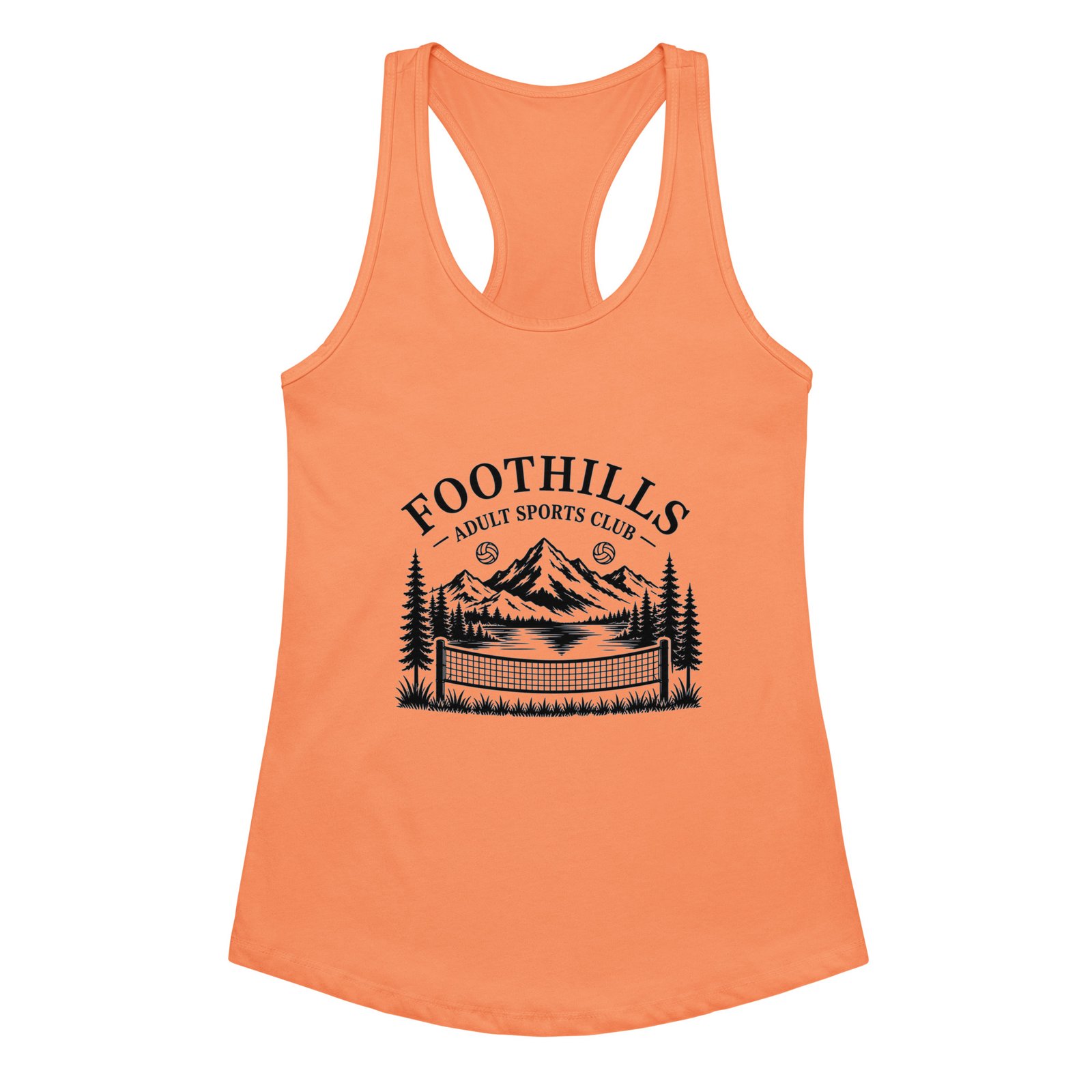 Women’s fitted racerback tank top - Image 5