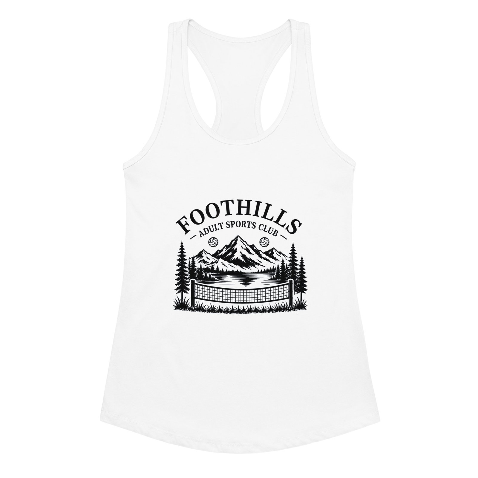 Women’s fitted racerback tank top - Image 4