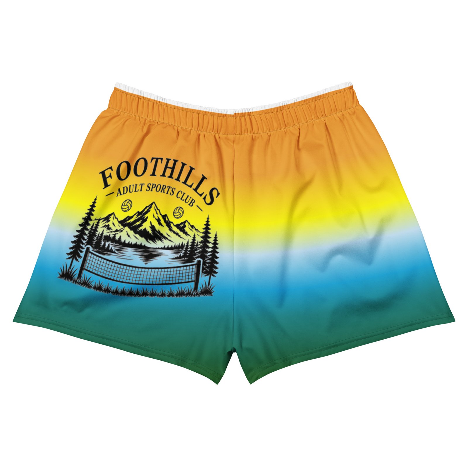 FoHi Colors Unisex VB Athletic Shorts - Image 2