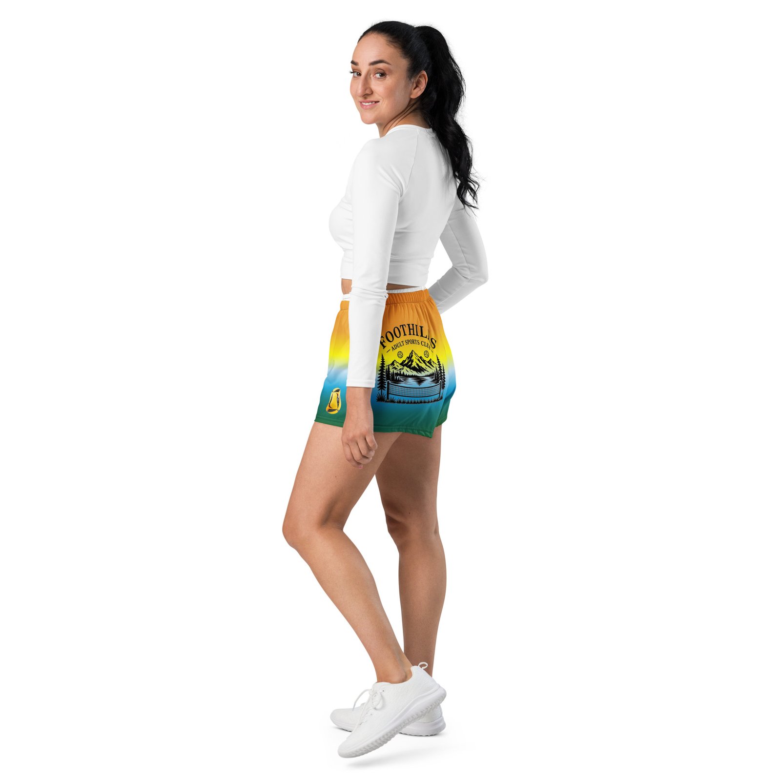 FoHi Colors Unisex VB Athletic Shorts - Image 5
