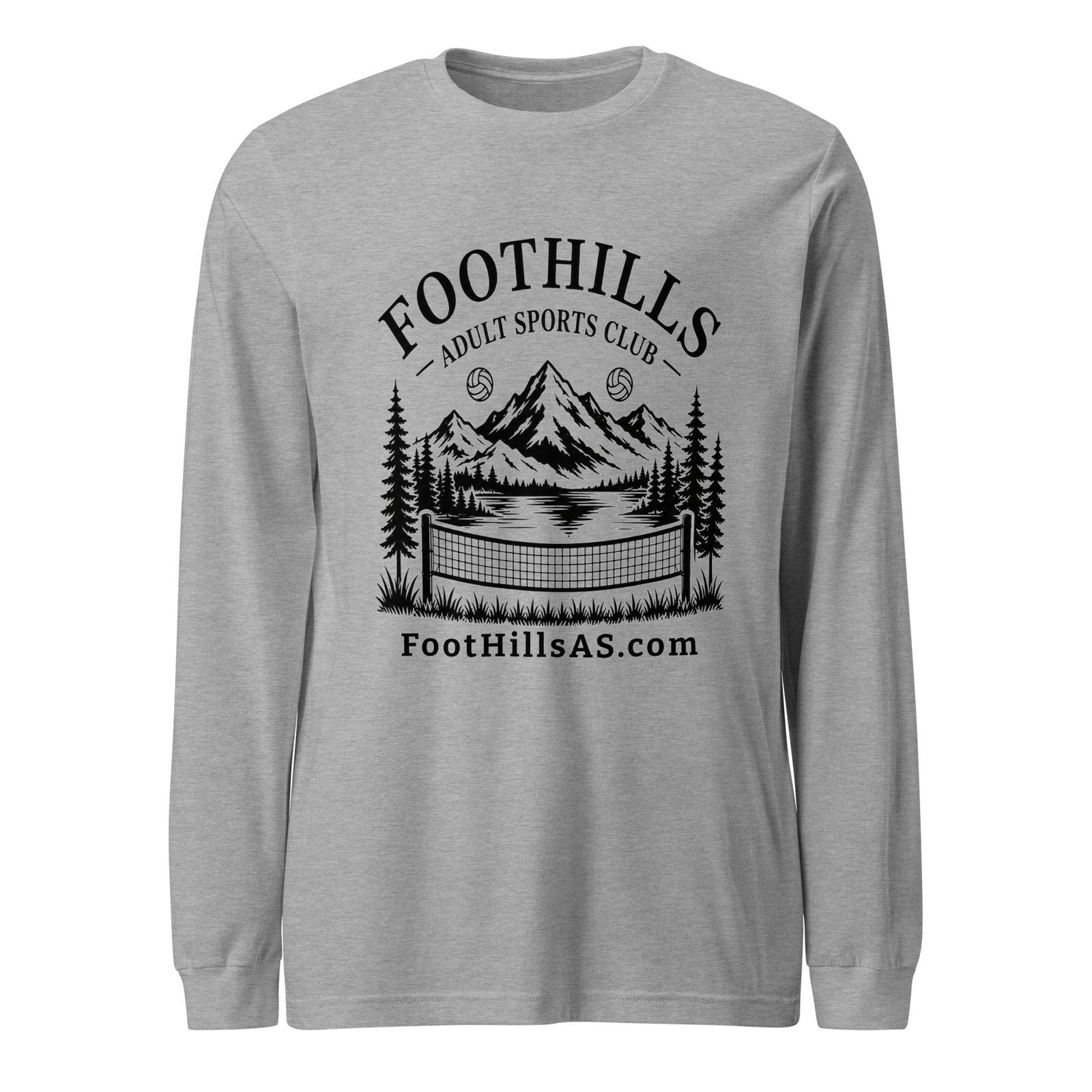 FoHi Flagship Long Sleeve T - BLK Logo - Image 7