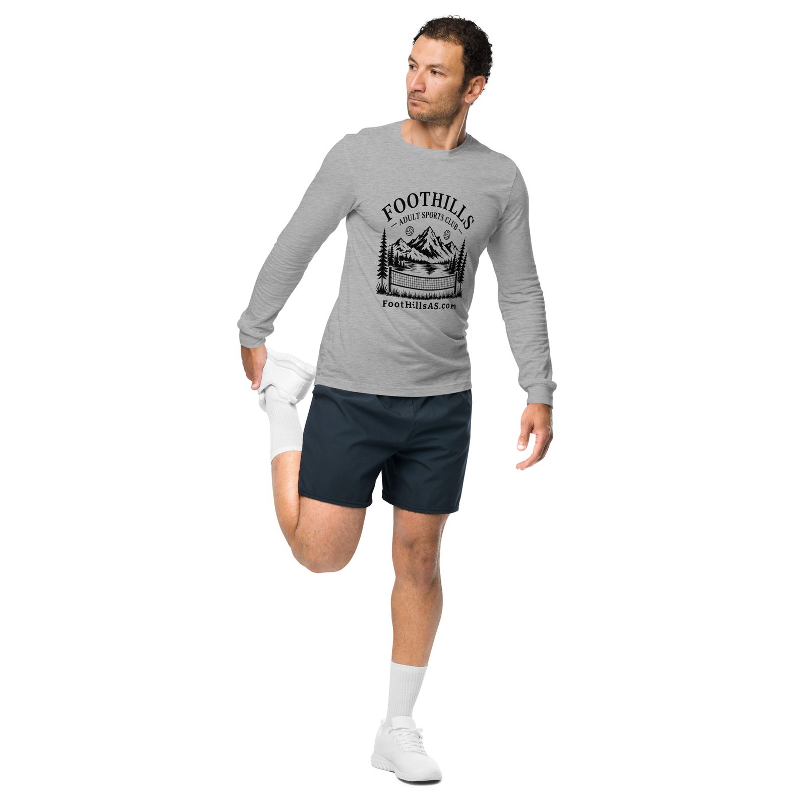 FoHi Flagship Long Sleeve T - BLK Logo - Image 12