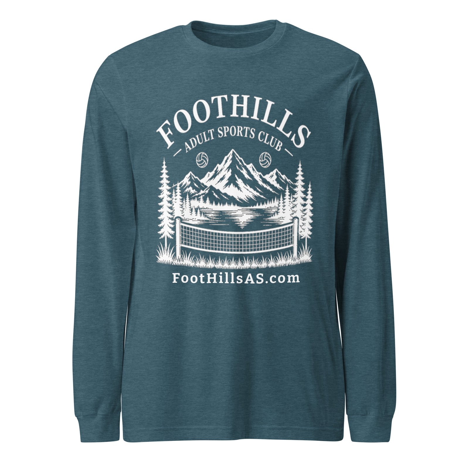 FoHi Flagship Long Sleeve T - WHT Logo