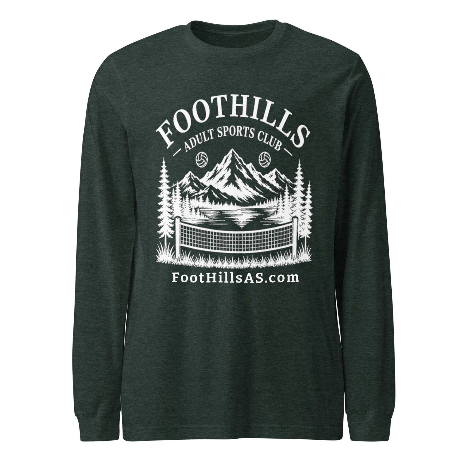 FoHi Flagship Long Sleeve T - WHT Logo - Image 10