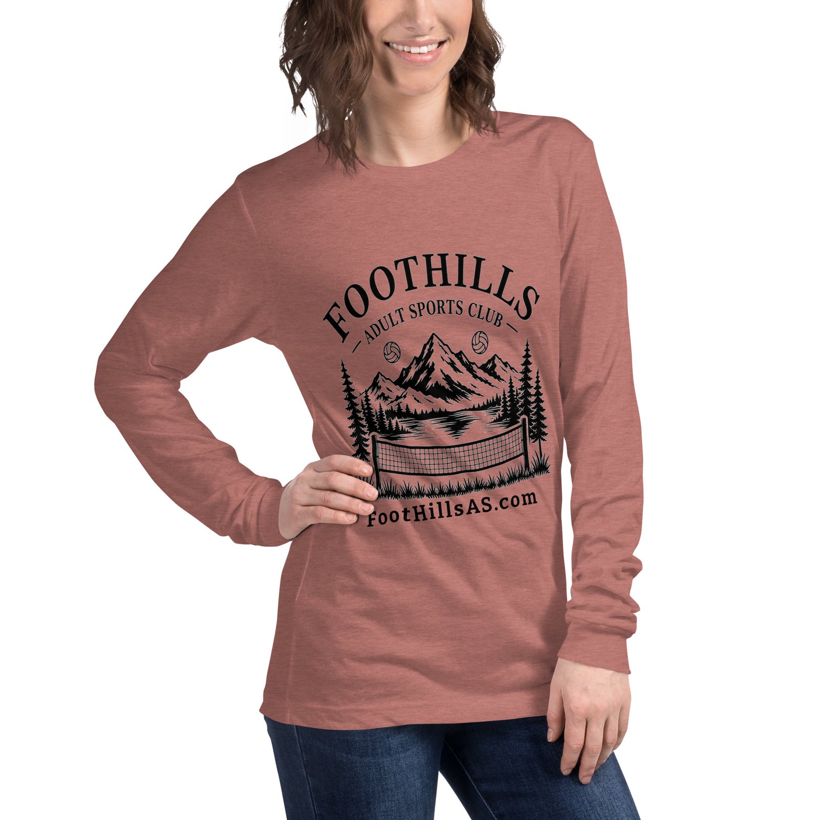 FoHi Flagship Long Sleeve T - BLK Logo - Image 8