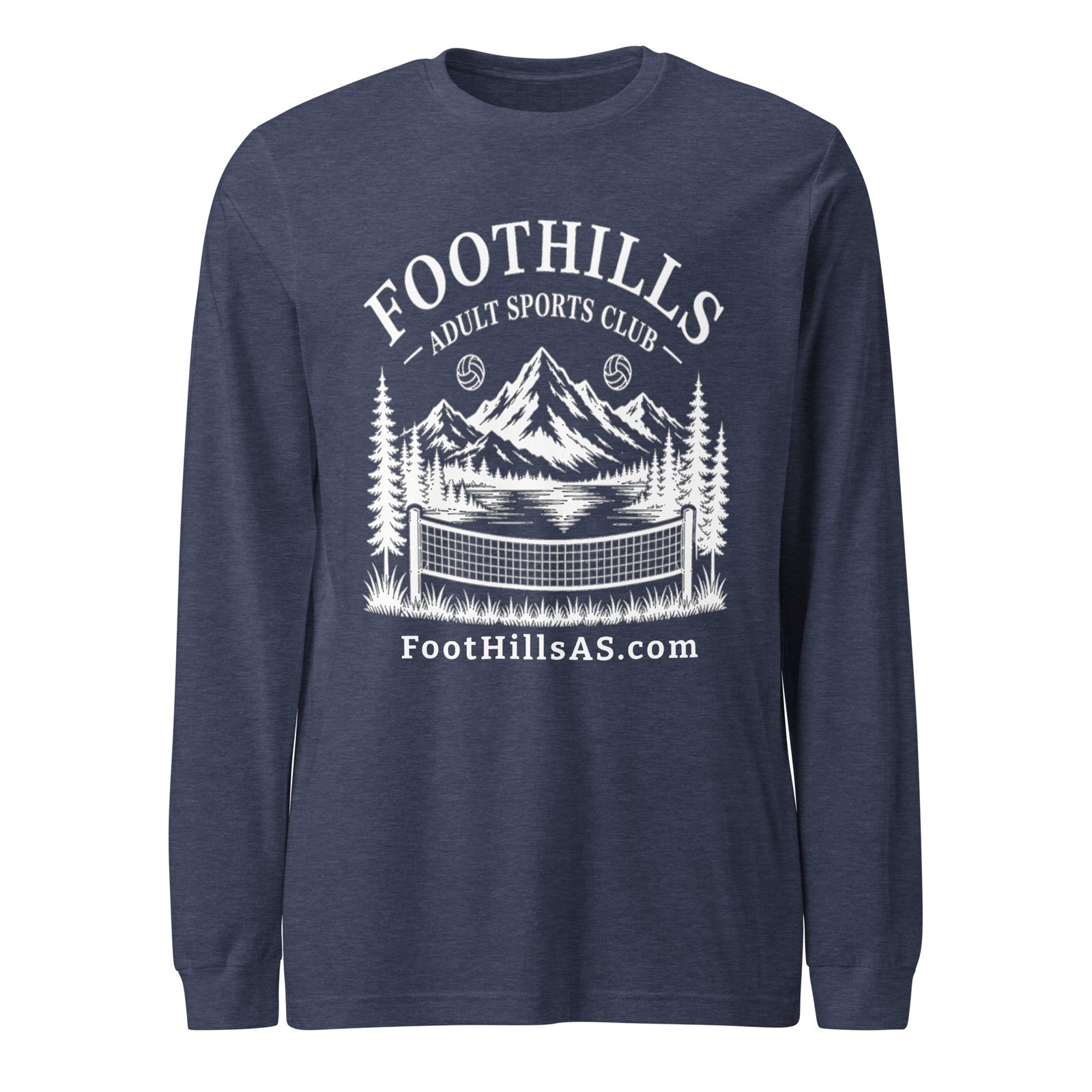 FoHi Flagship Long Sleeve T - WHT Logo - Image 12