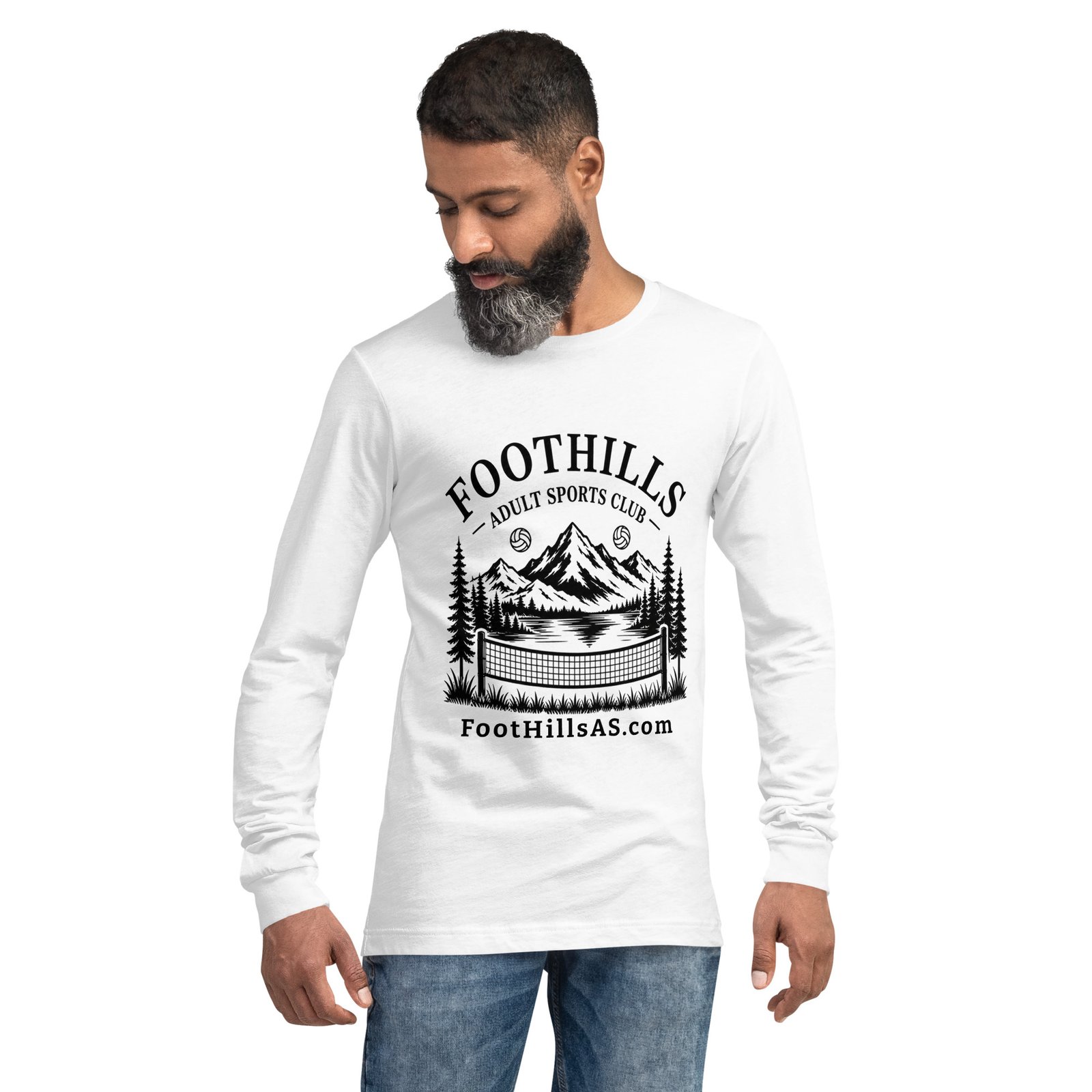FoHi Flagship Long Sleeve T - BLK Logo - Image 13