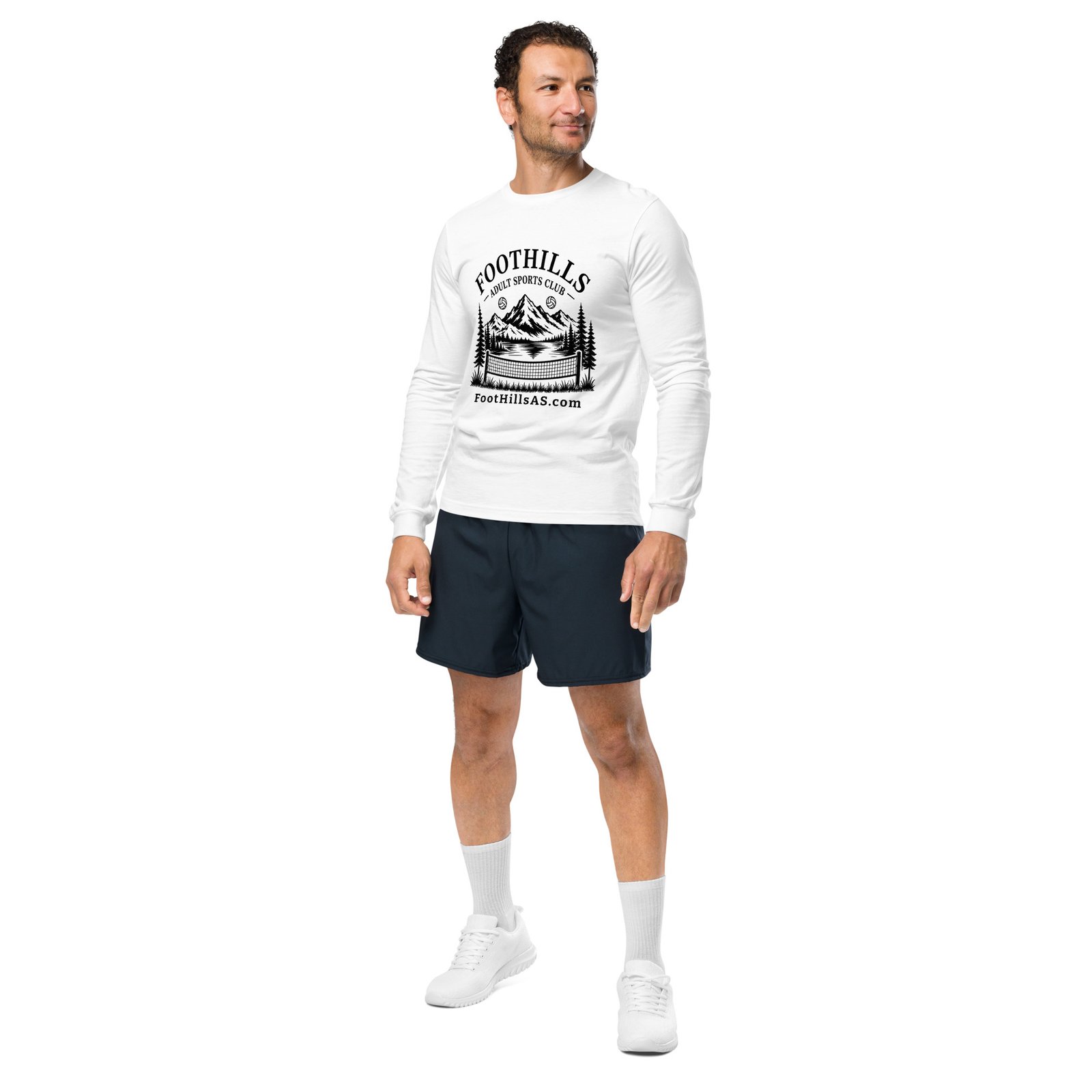 FoHi Flagship Long Sleeve T - BLK Logo - Image 15