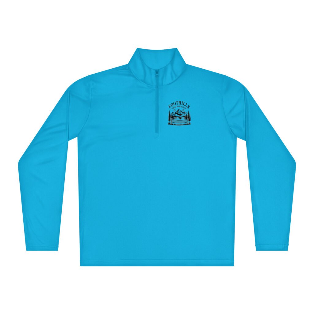 Lightweight quarter-zip pullover