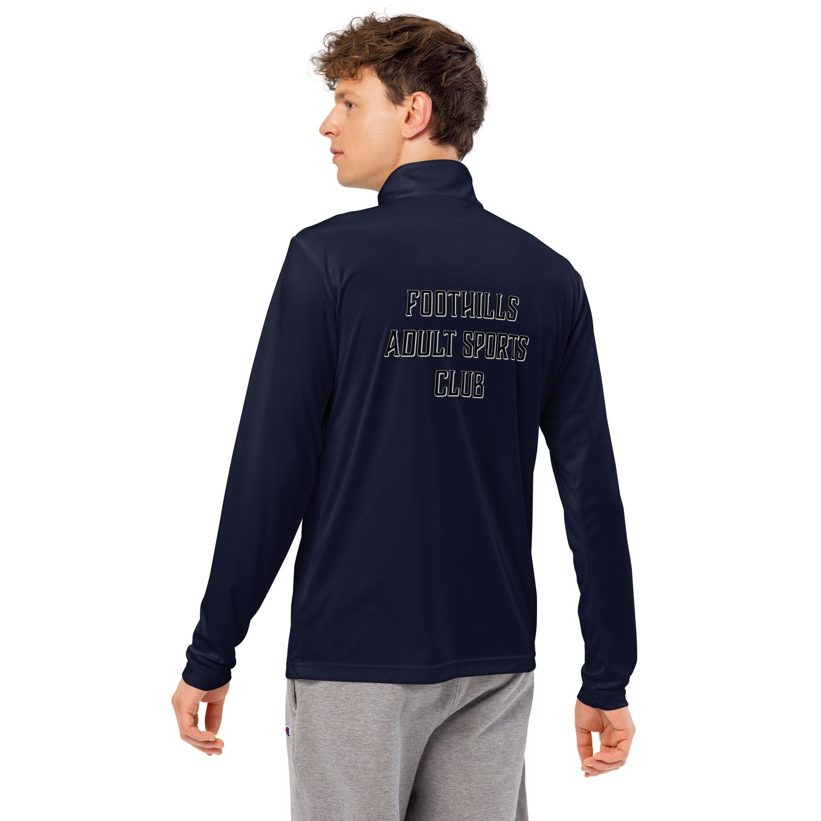 Lightweight quarter-zip pullover - Image 2