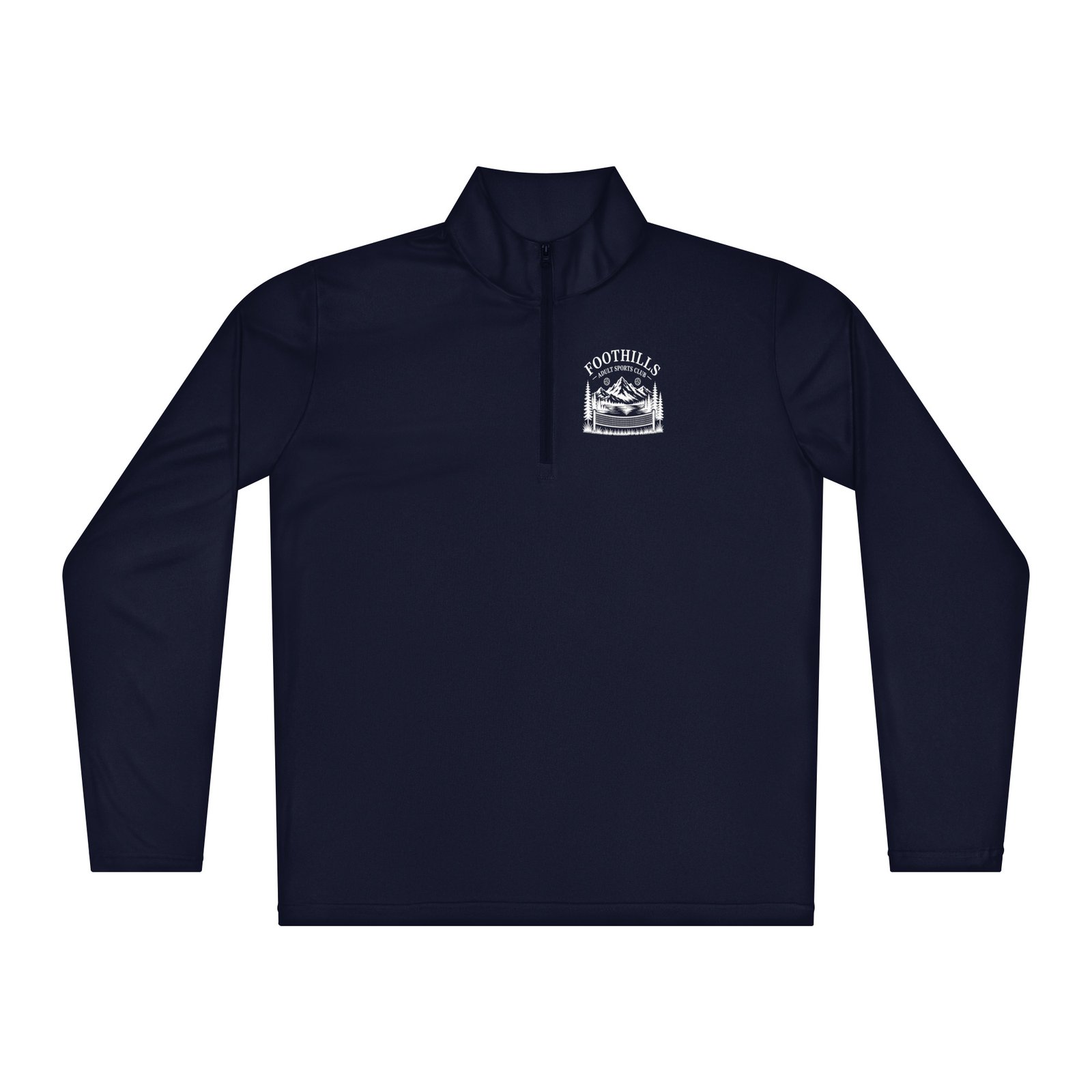 Lightweight quarter-zip pullover